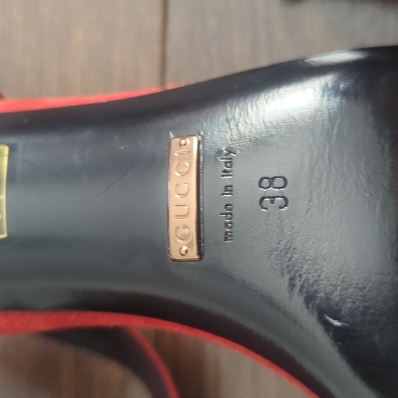 HP. Gucci Colour Blocked Sandals - Picture 9 of 12